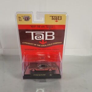 M2 MACHINES CHASE TAB/COCA-COLA 1970 DODGE SUPER BEE HEMI A25‎ 22-46-NEW